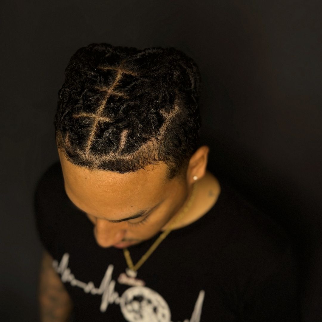 Styled dreadlocks showcase